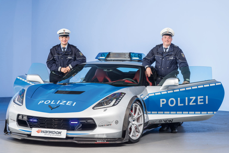 Illustration for article titled Polizei Corvette